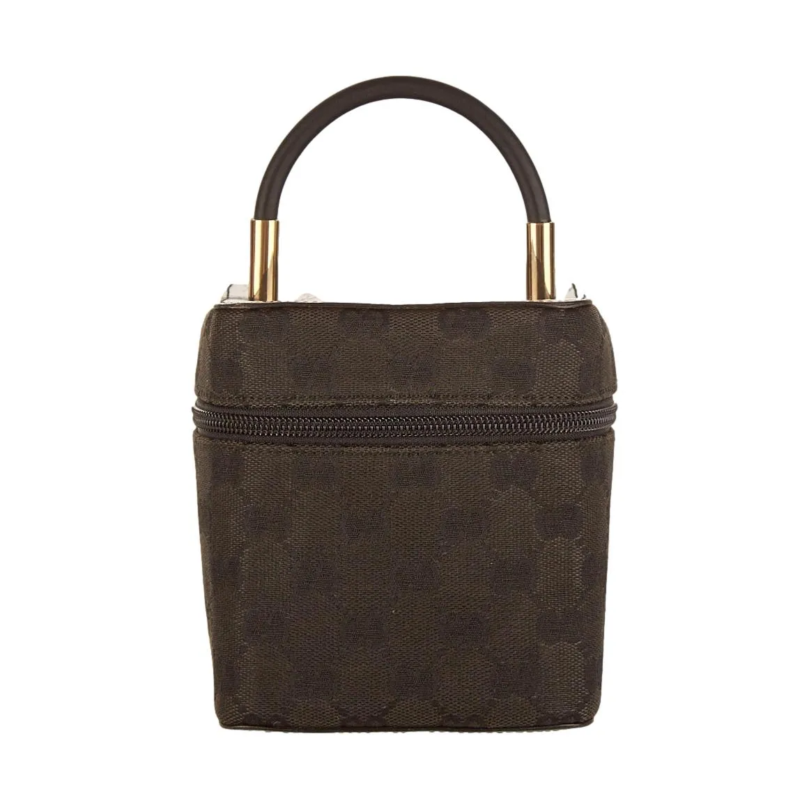Gucci Black Logo Vanity Bag