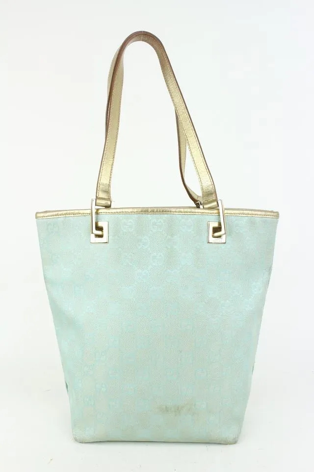 Gucci Blue Monogram GG Eclipse Tote Bag 68ggs723