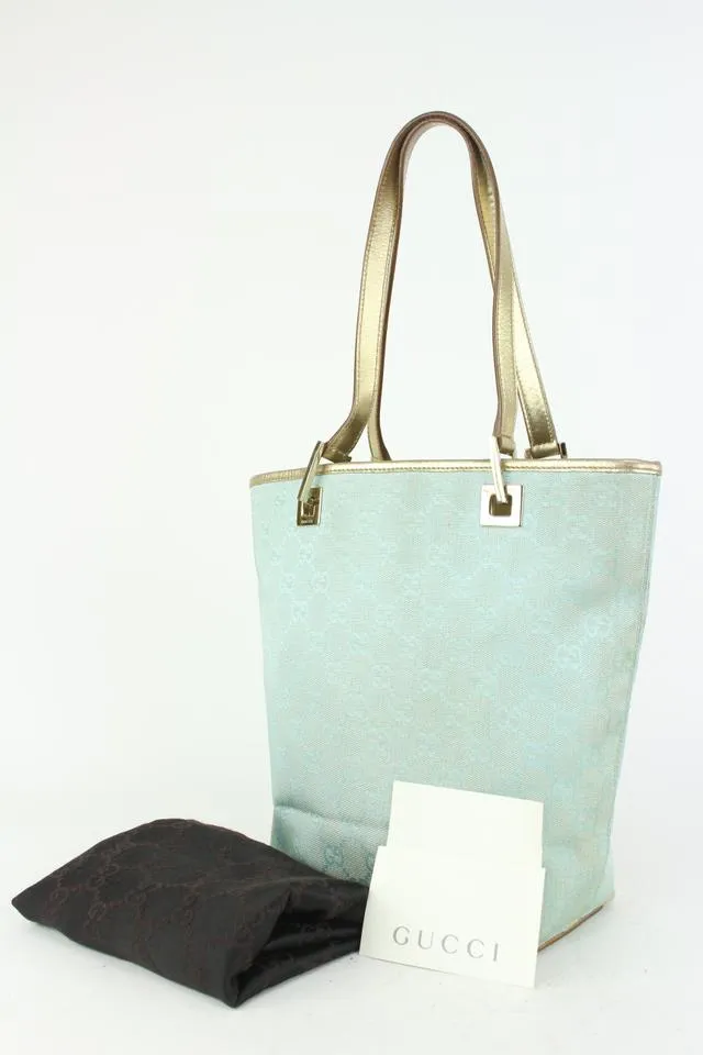 Gucci Blue Monogram GG Eclipse Tote Bag 68ggs723