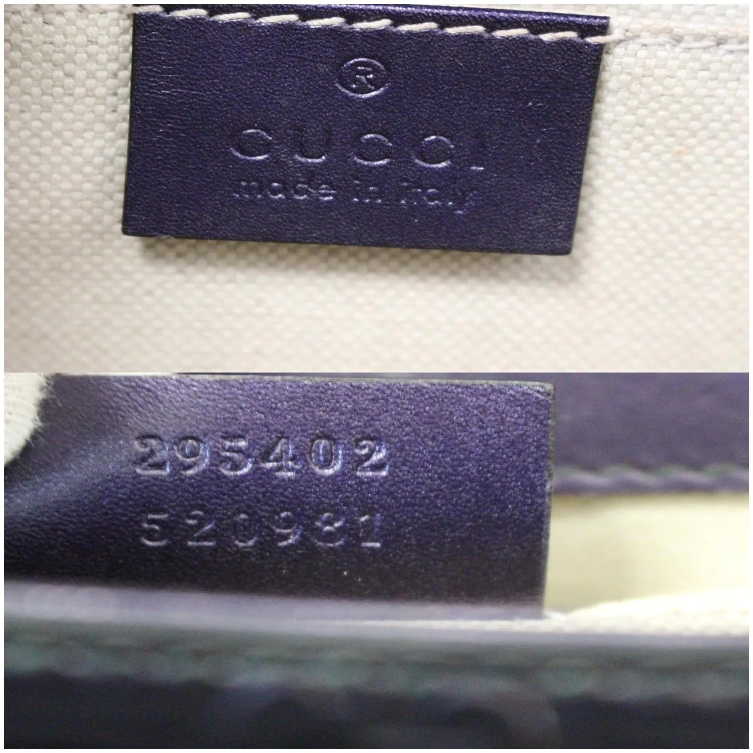 GUCCI Emily Guccissima Chain Shoulder Bag Plum 295402