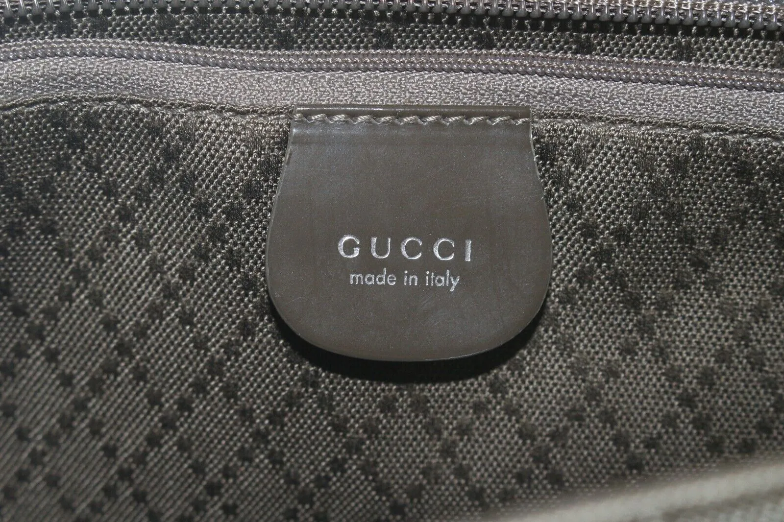 Gucci Green Leather 2way Bamboo 7GK1129K