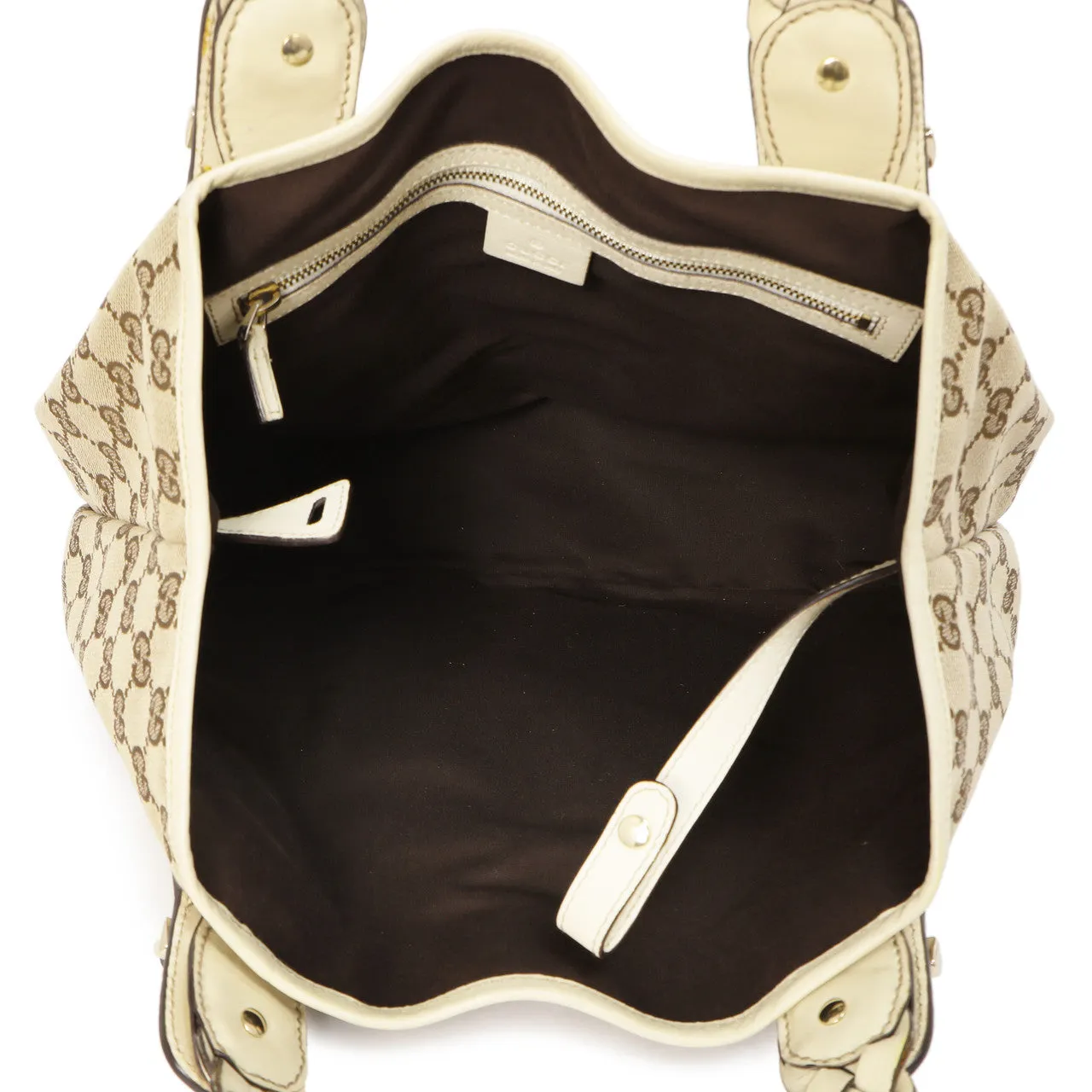 Gucci Monogram Canvas Small Pelham Shoulder Bag