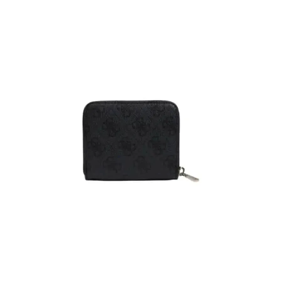 Guess Women's Black Wallet with Zip