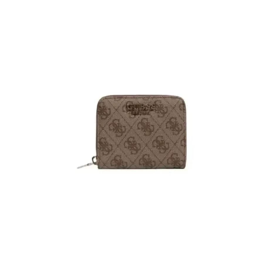 Guess Women's Black Wallet with Zip