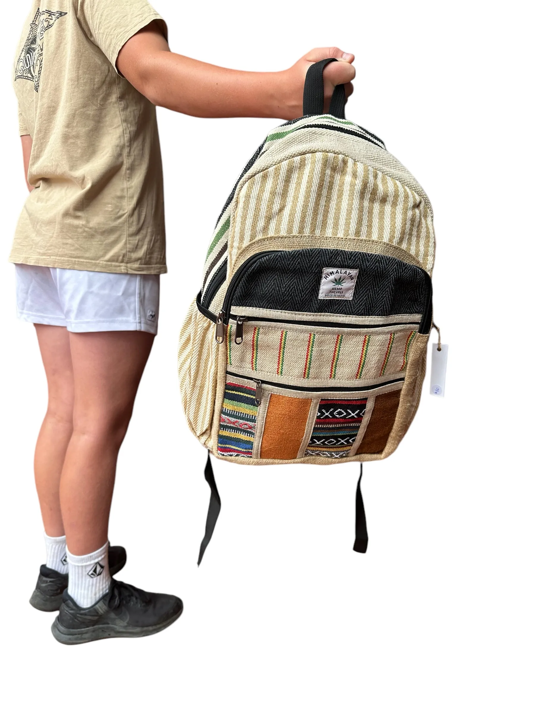 Hemp backpack #16