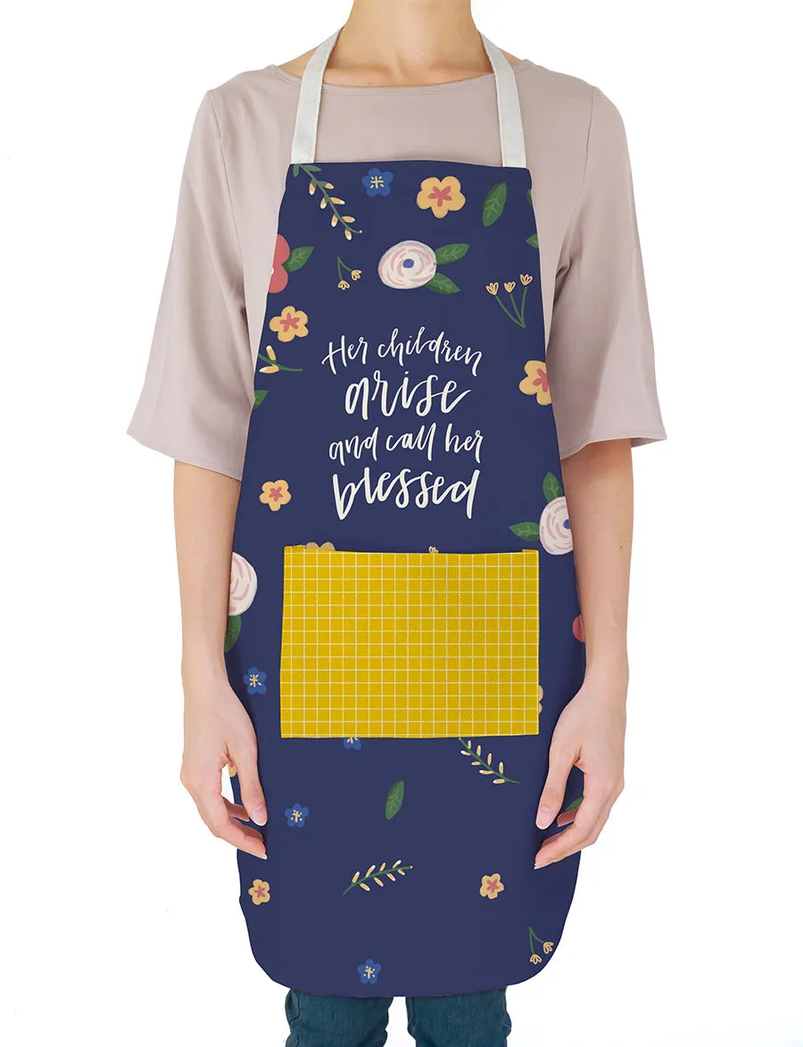 Her Children Arise and Call Her Blessed {Apron}