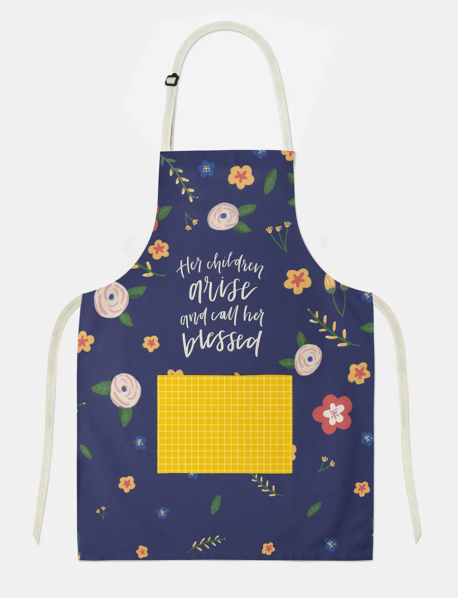 Her Children Arise and Call Her Blessed {Apron}