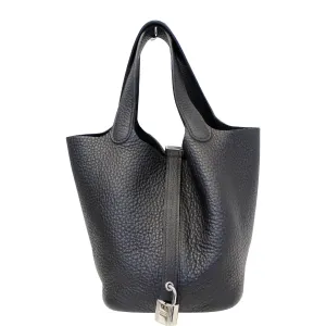 HERMES Picotin Lock 18 PM Taurillon Clemence Leather Bag