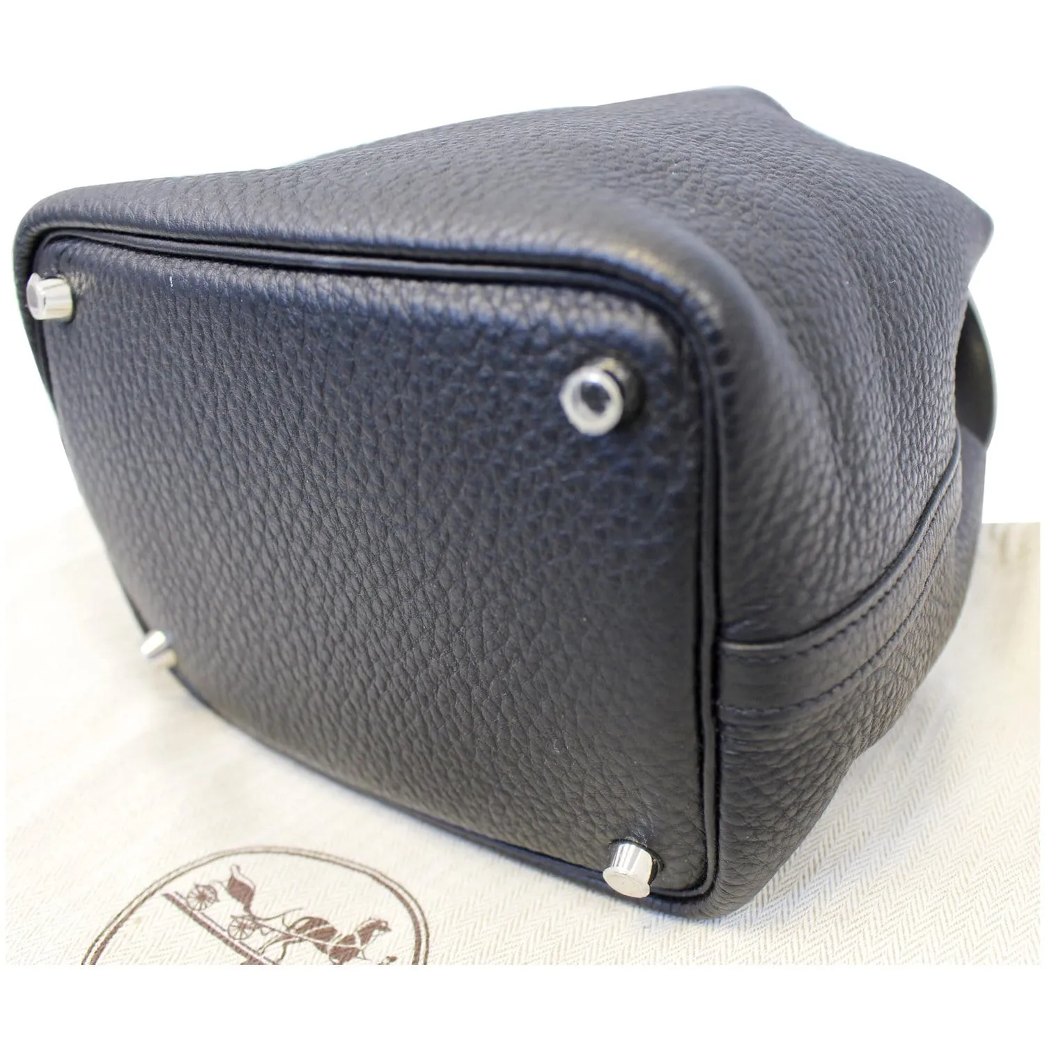 HERMES Picotin Lock 18 PM Taurillon Clemence Leather Bag