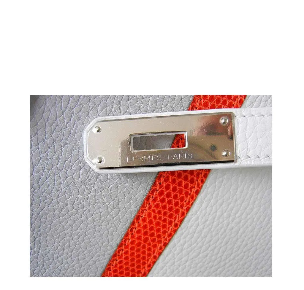 Hermès Birkin 35 White Club Bag PHW