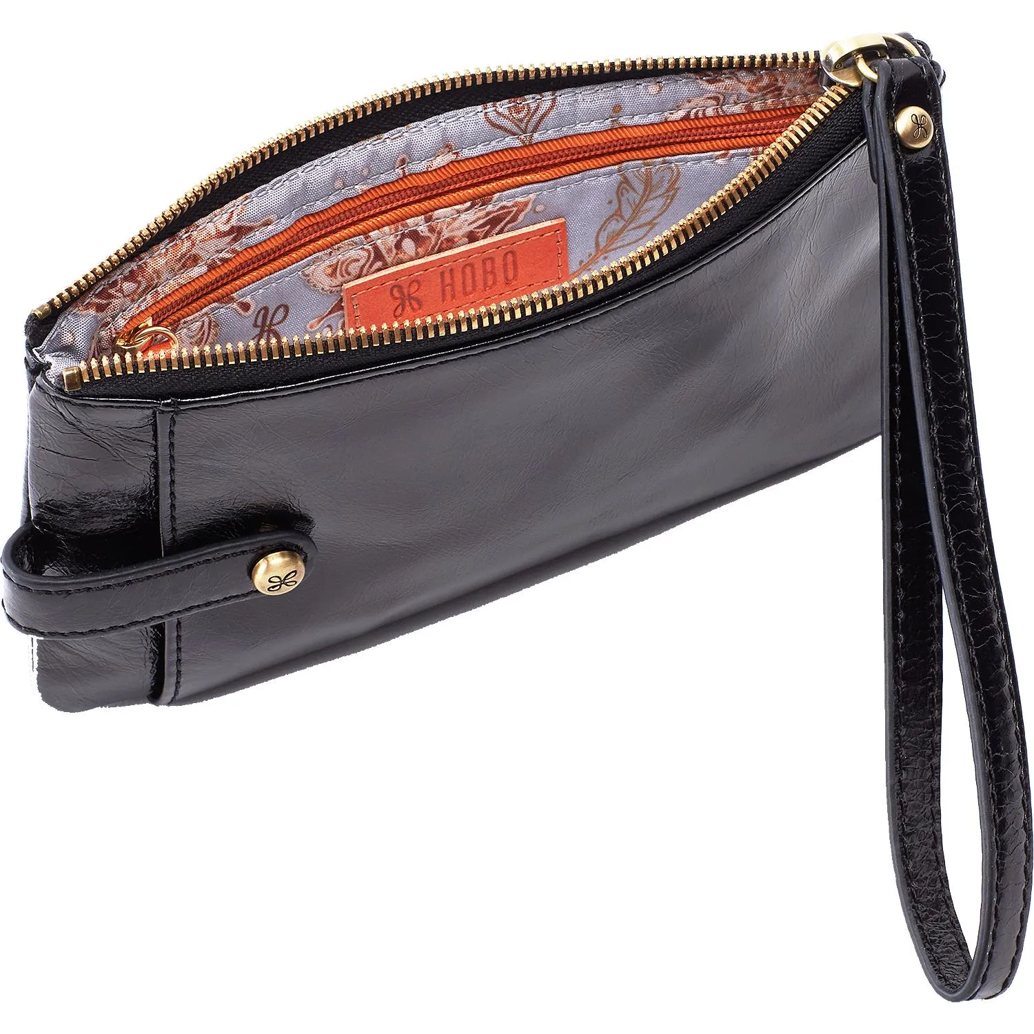 Hobo King Black Vintage Hide Leather