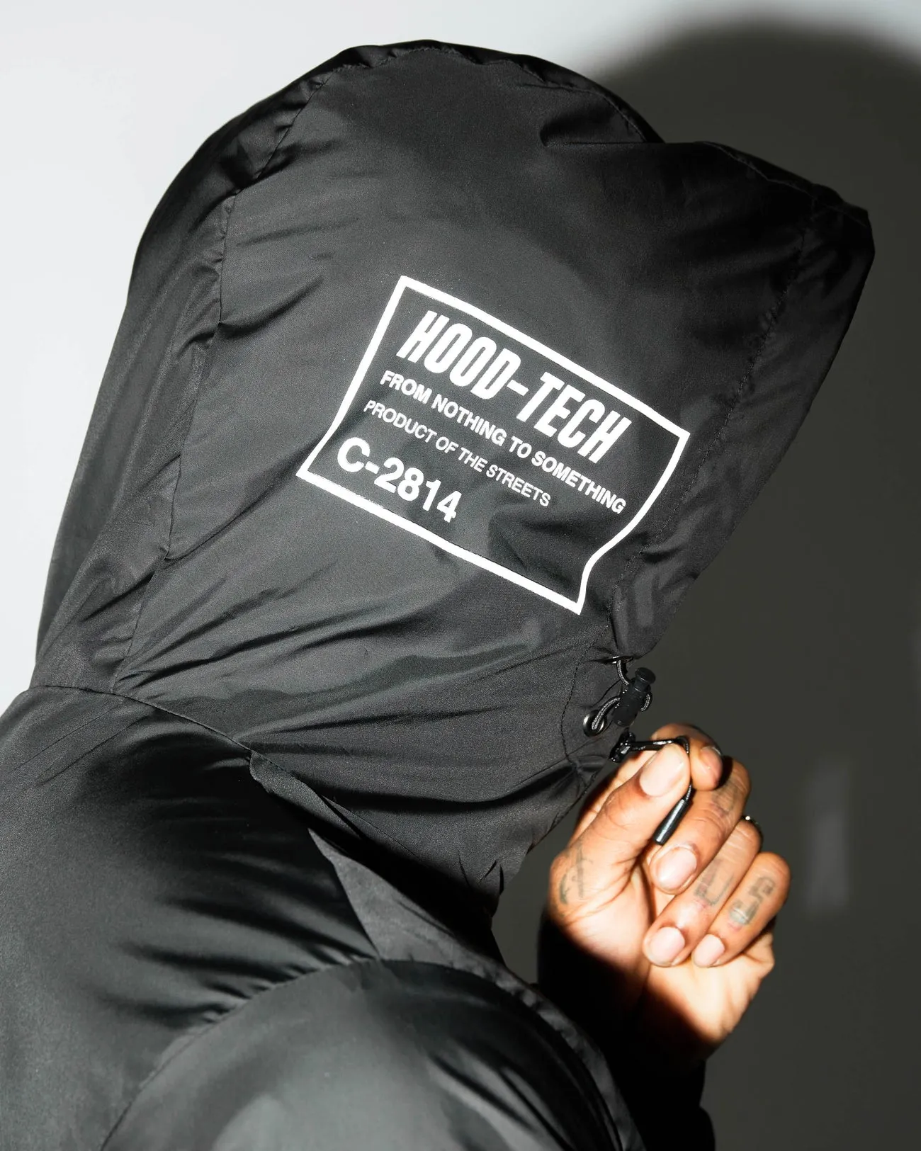 Hoodrich OG Akira Woven Track Top Black/Reflective