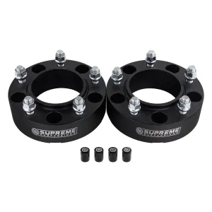 Hub Centric Wheel Spacers for Lexus LX470 / LX570 5x150 Wheel Spacers 110mm Center Bore   Tire Valve Caps
