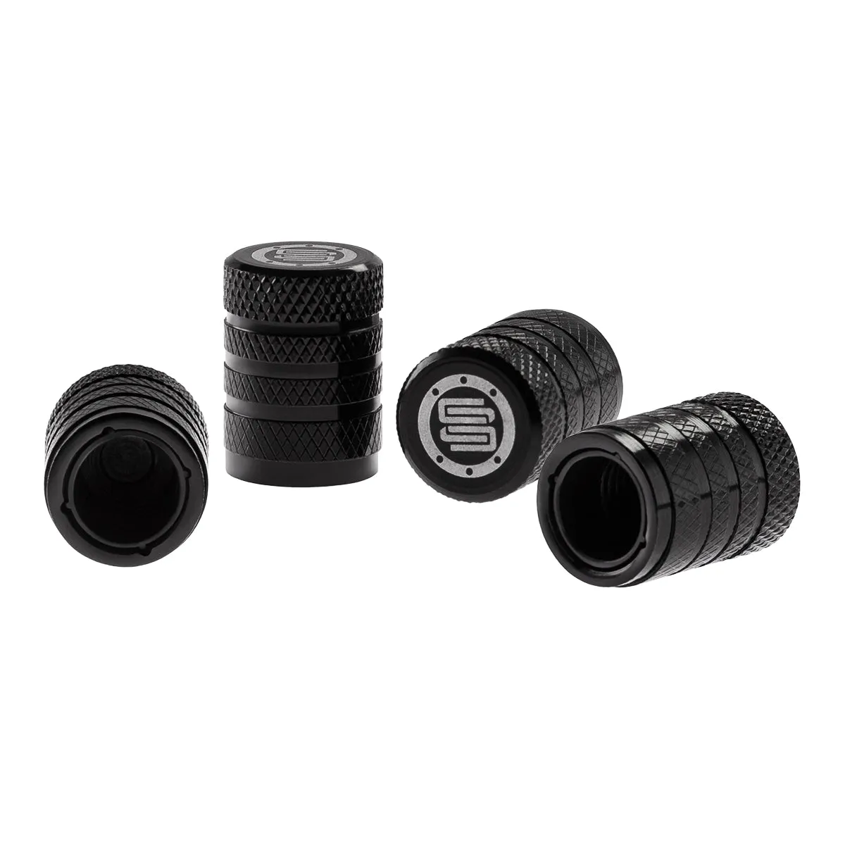 Hub Centric Wheel Spacers Jeep WJ WK JK / 5x5" BP 1/2"x20 Studs   Valve Caps