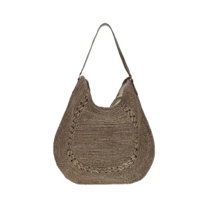 Ibeliv Meva Raffia Shoulder Bag