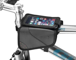 IBERA Top Tube Bag With Mini Panniers - 1L