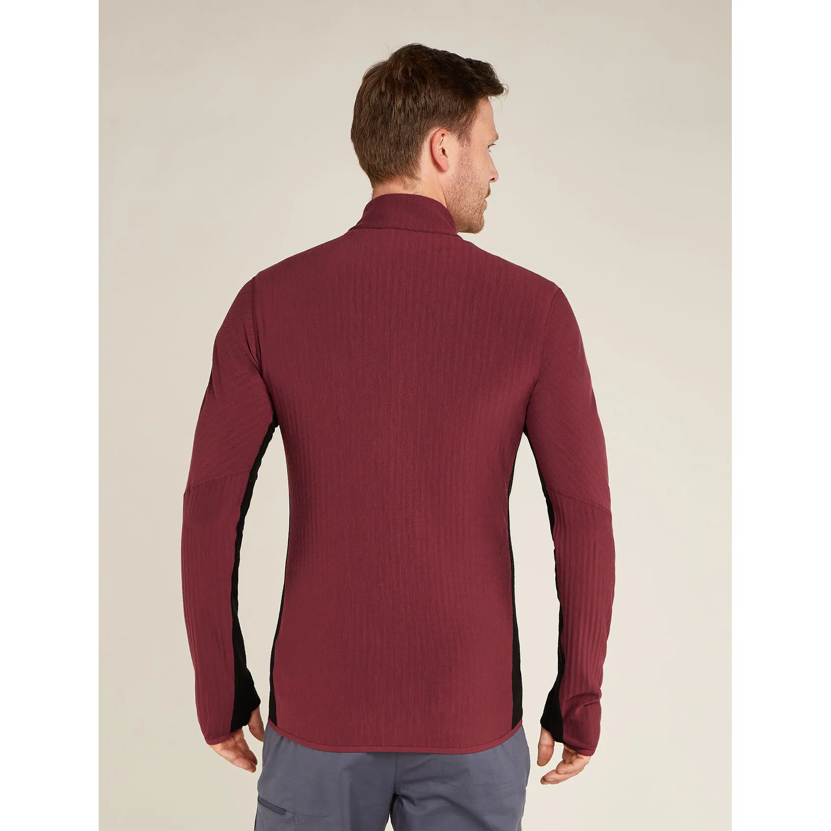 Icebreaker Descender Long Sleeve Zip Men's