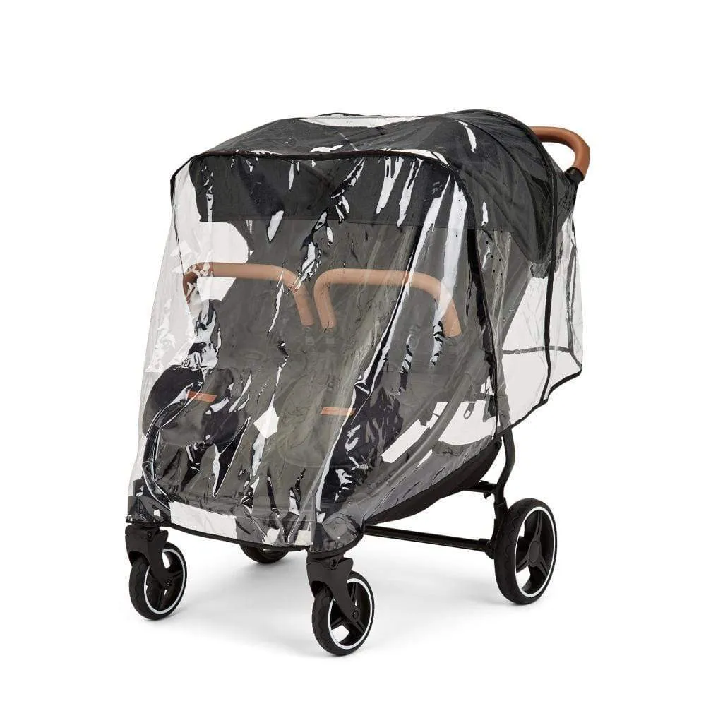 Ickle Bubba Venus Prime Double Stroller - Black Tan
