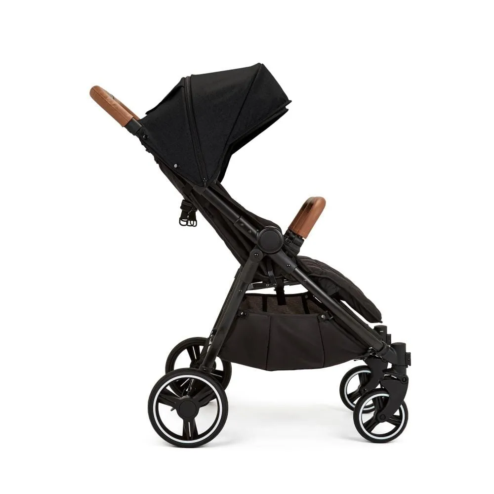 Ickle Bubba Venus Prime Double Stroller - Black Tan