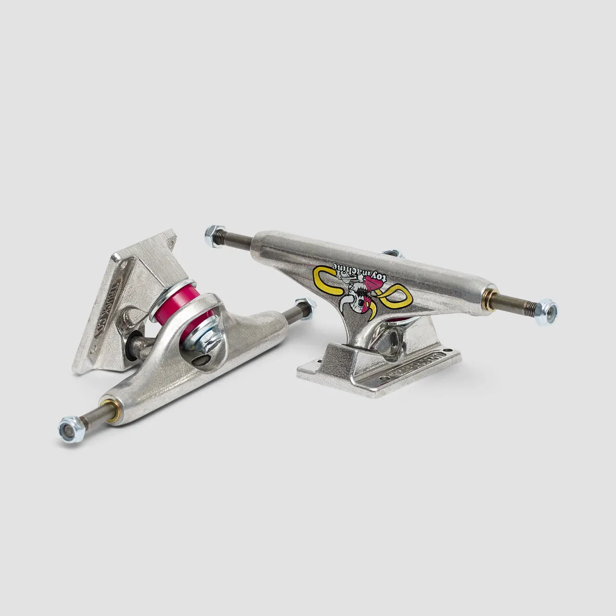 Independent Stage 11 144 Toy Machine Standard Skateboard Trucks 1 Pair Polished Silver - 8.25"