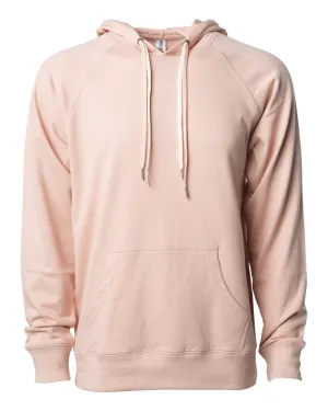 Independent Trading Co. - Icon Unisex Lightweight Loopback Terry Hood Rose