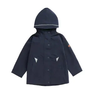 Ink Navy Waterproof Raincoat