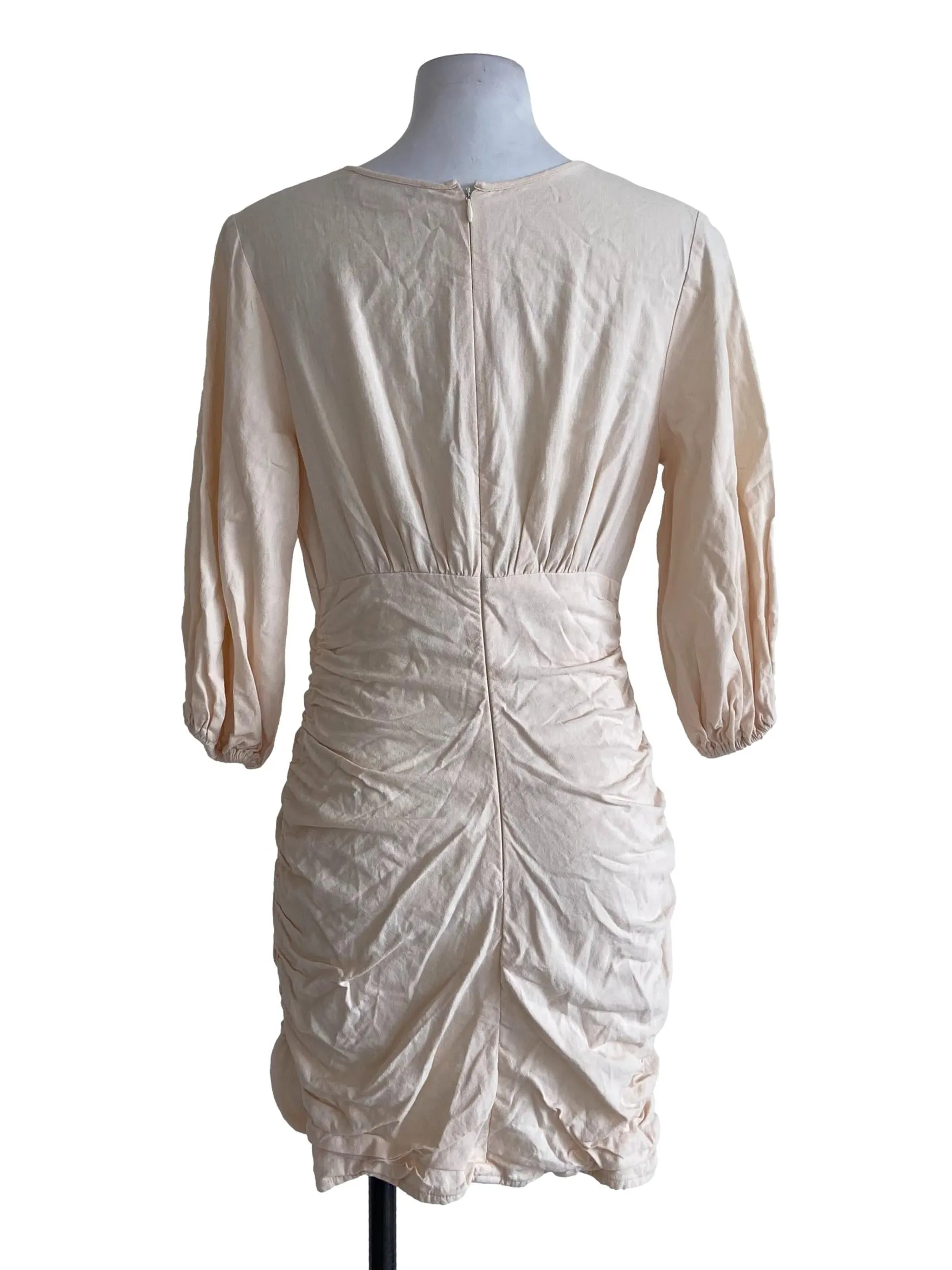 Ivory Empire Long Sleeve Dress