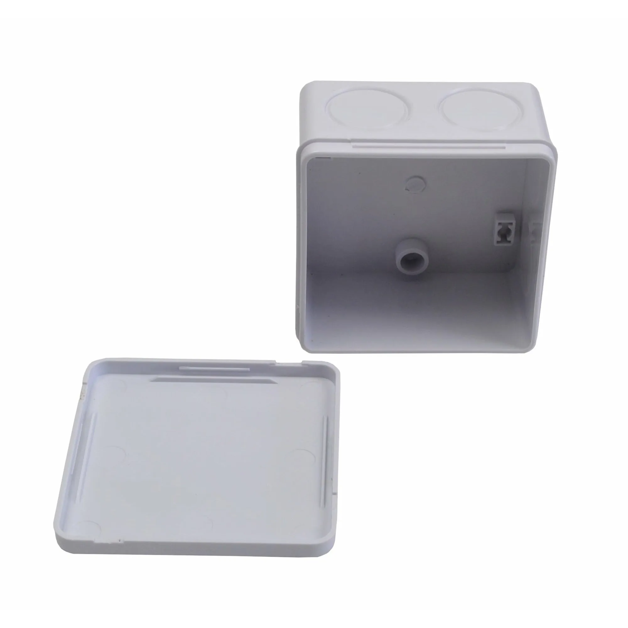 Junction box, WITHOUT GROMMET, ABS  Size 4