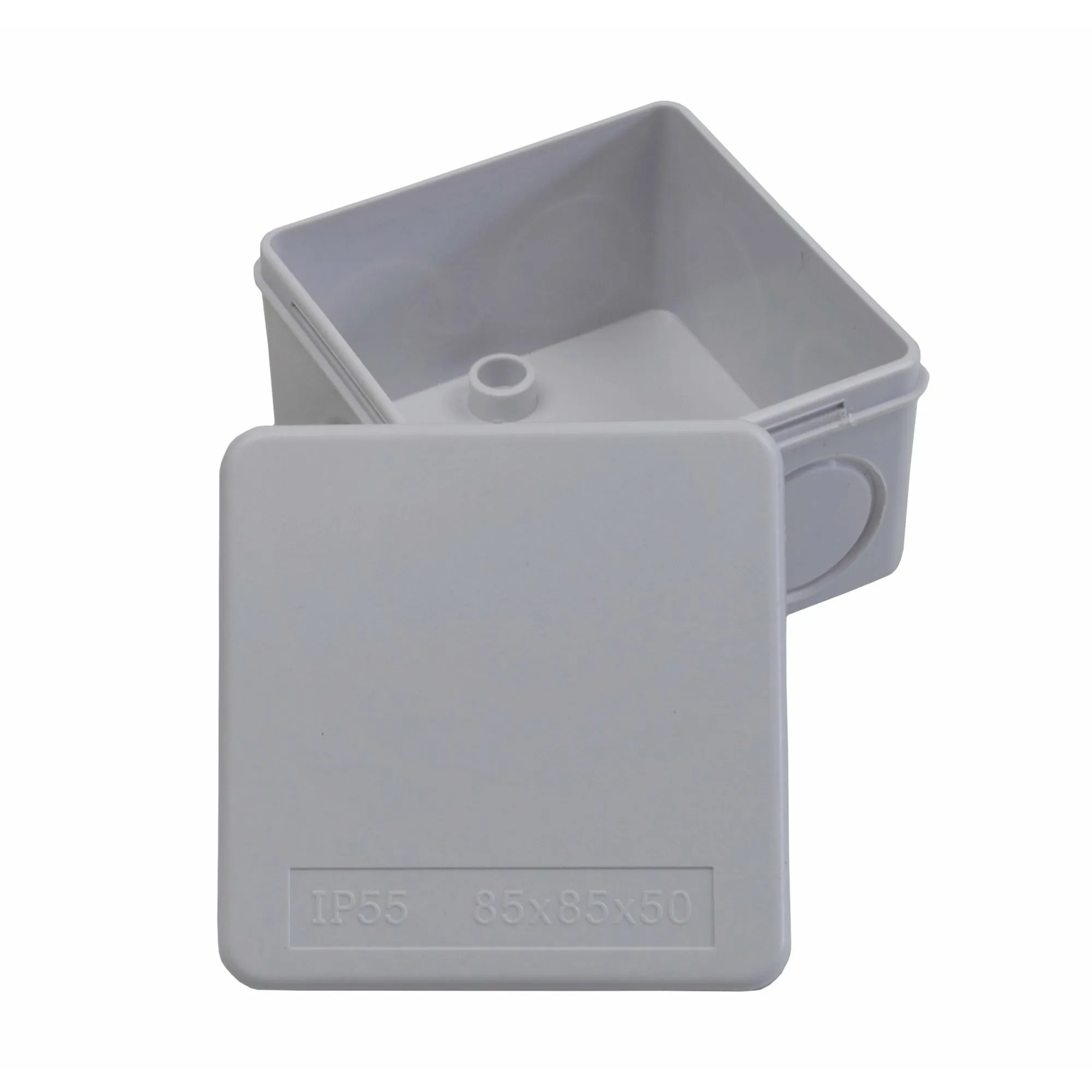 Junction box, WITHOUT GROMMET, ABS  Size 4