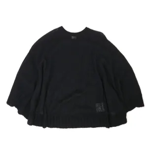 Junya Watanabe Mohair Cape Sweater Size Small