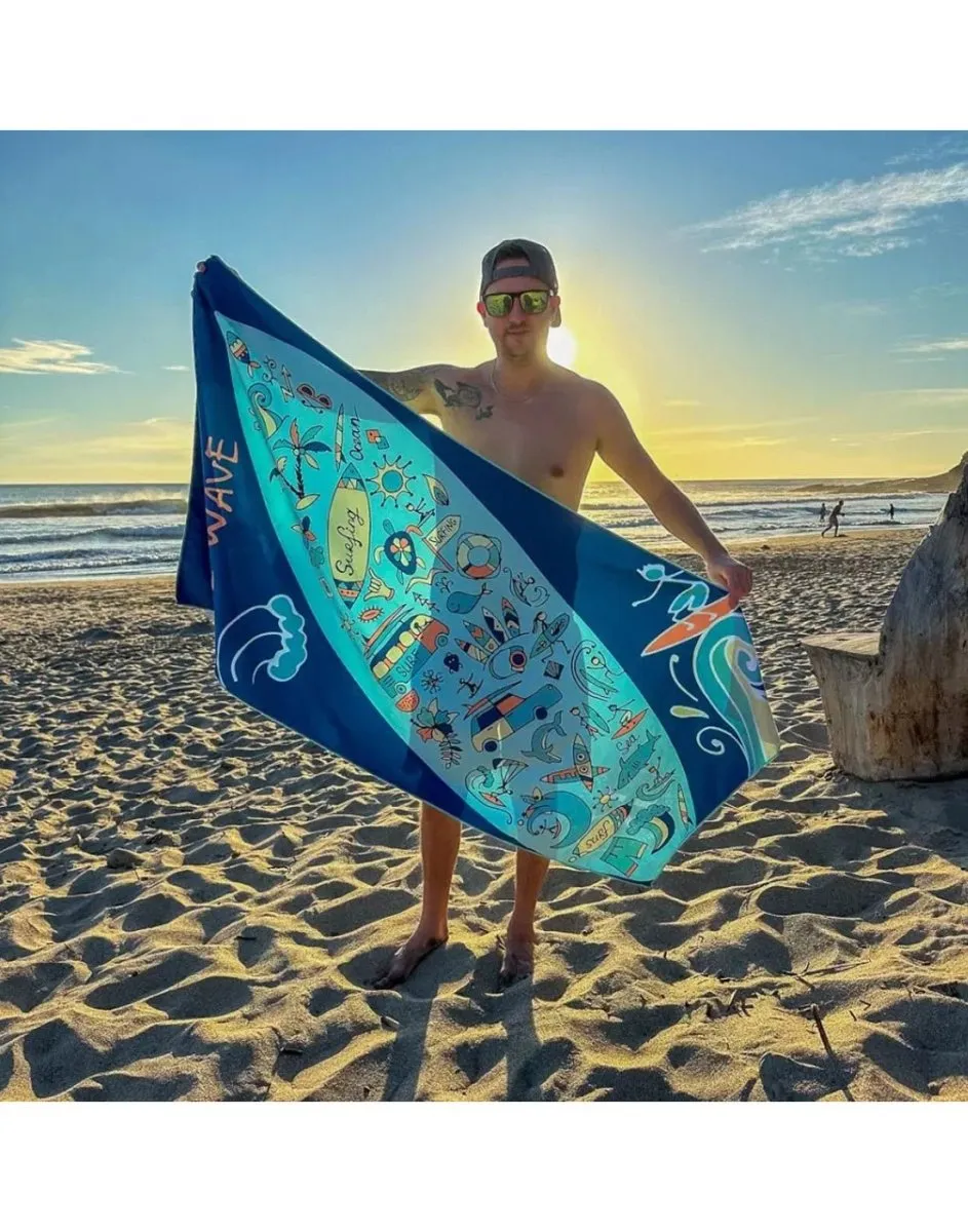 K5 Microfibre Beach Towel