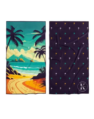 K5 Microfibre Beach Towel