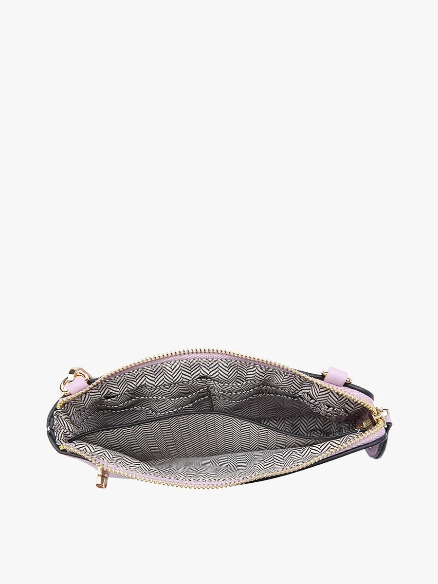 Kendall Crossbody Wristlet Light Beige