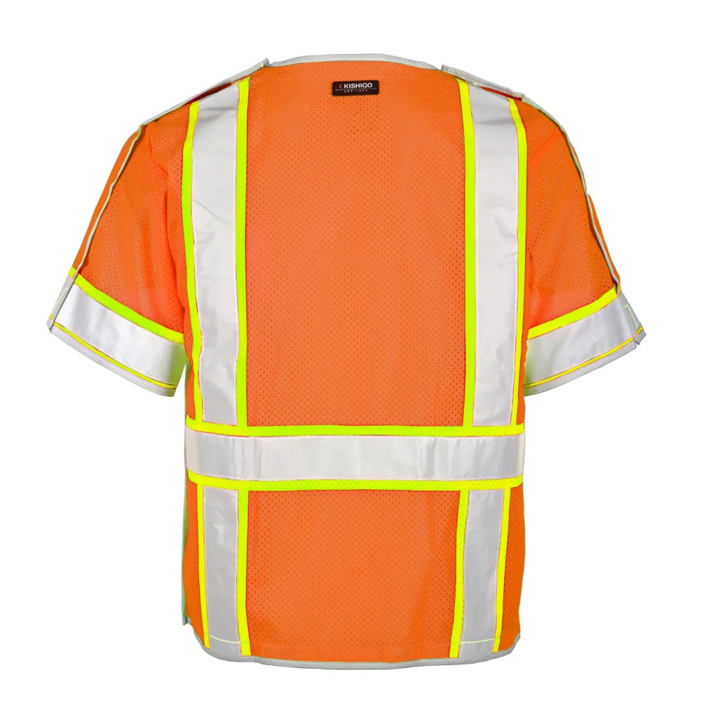 Kishigo Brilliant Series Breakaway Vest, Type R Class 3