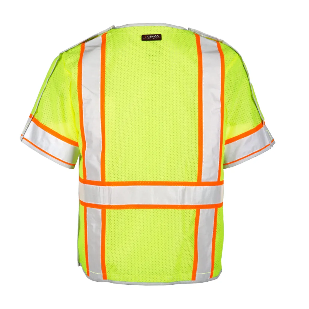 Kishigo Brilliant Series Breakaway Vest, Type R Class 3