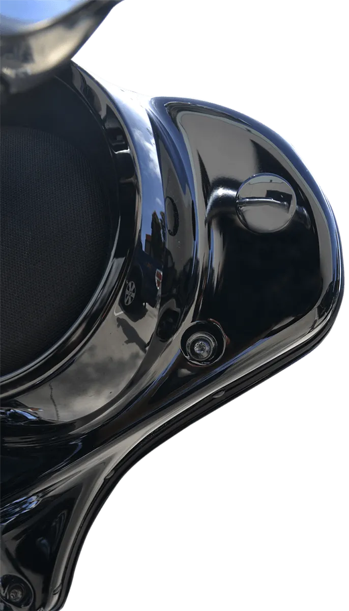 LA Choppers LA-9001-00B Fairing Mirror Hole Plugs - Black