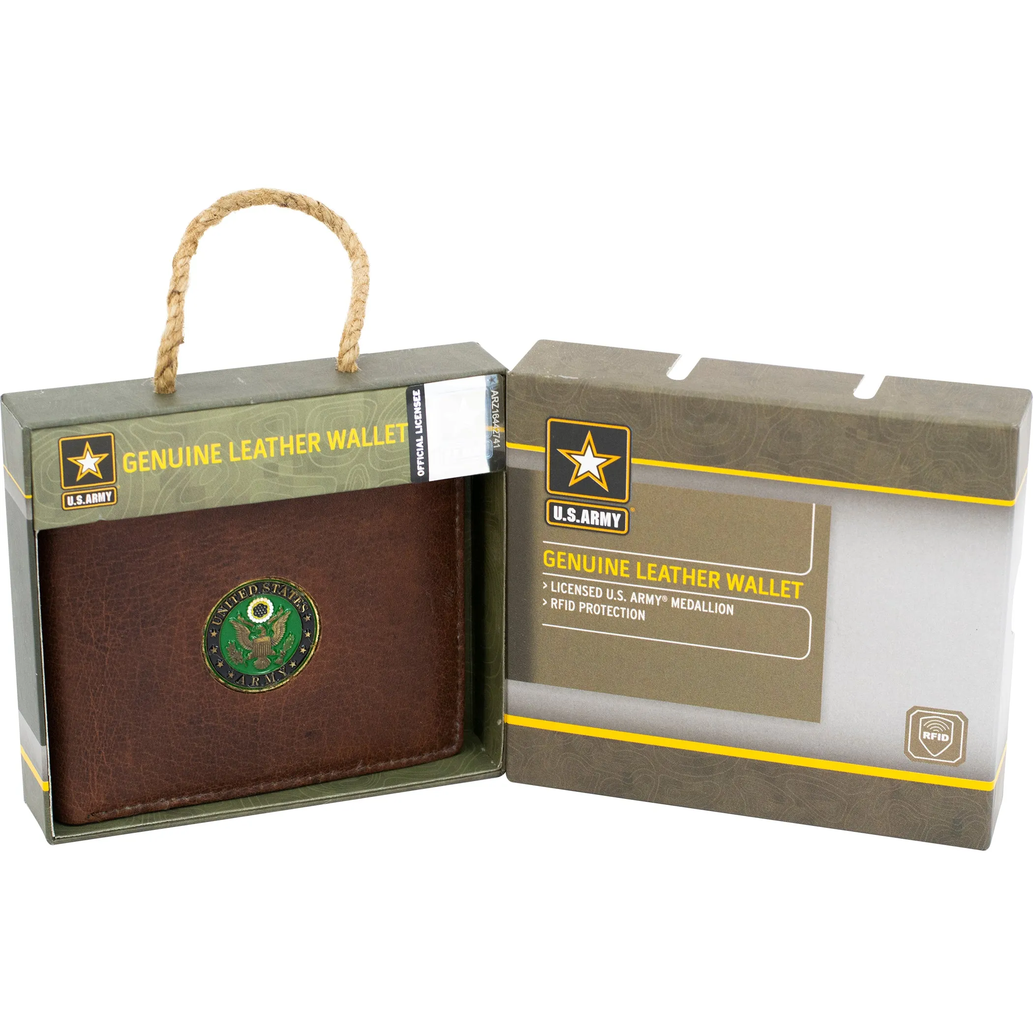 Licensed U.S Army Leather Wallets