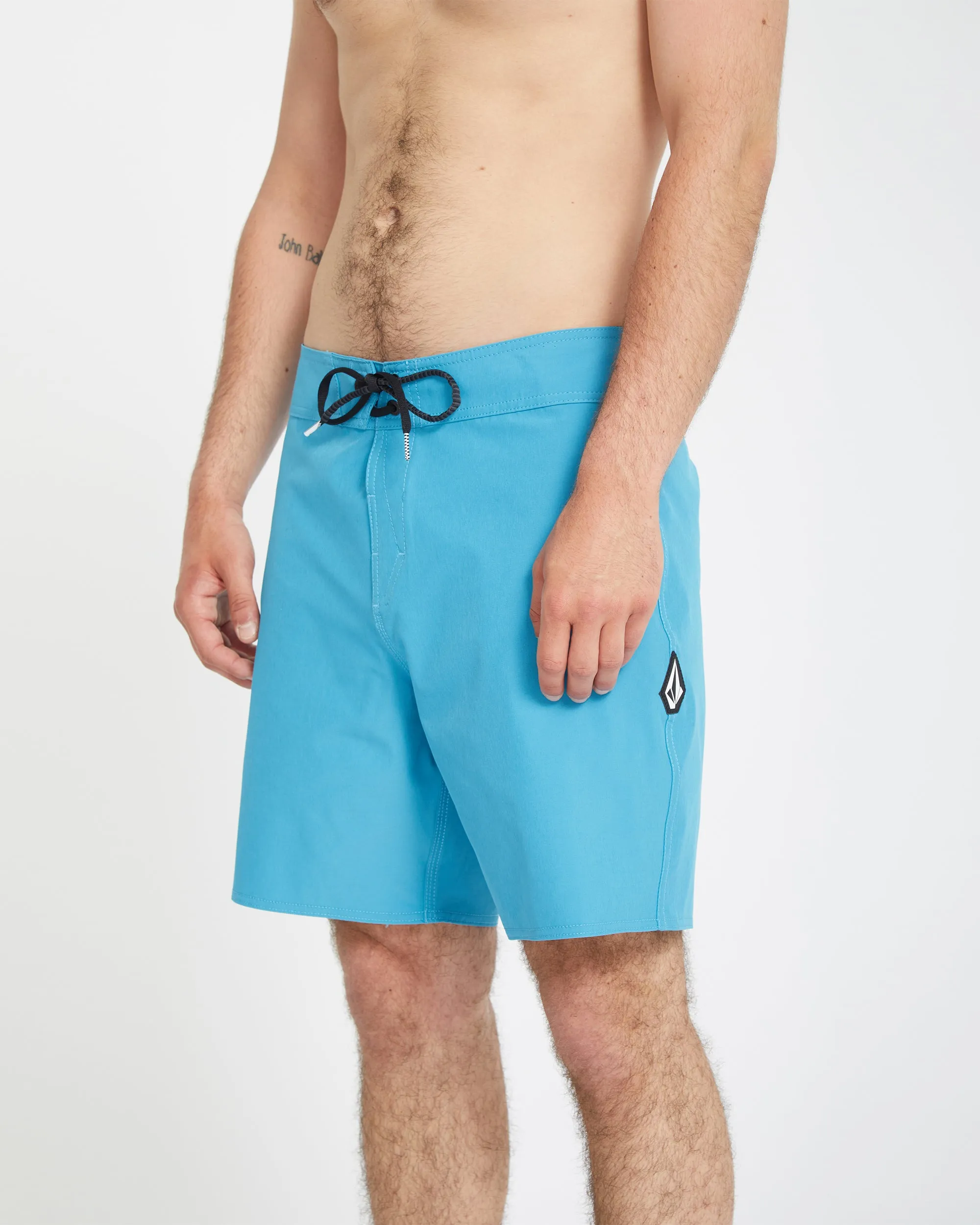 Lido Solid Mod 18" Boardshort - BAY BLUE