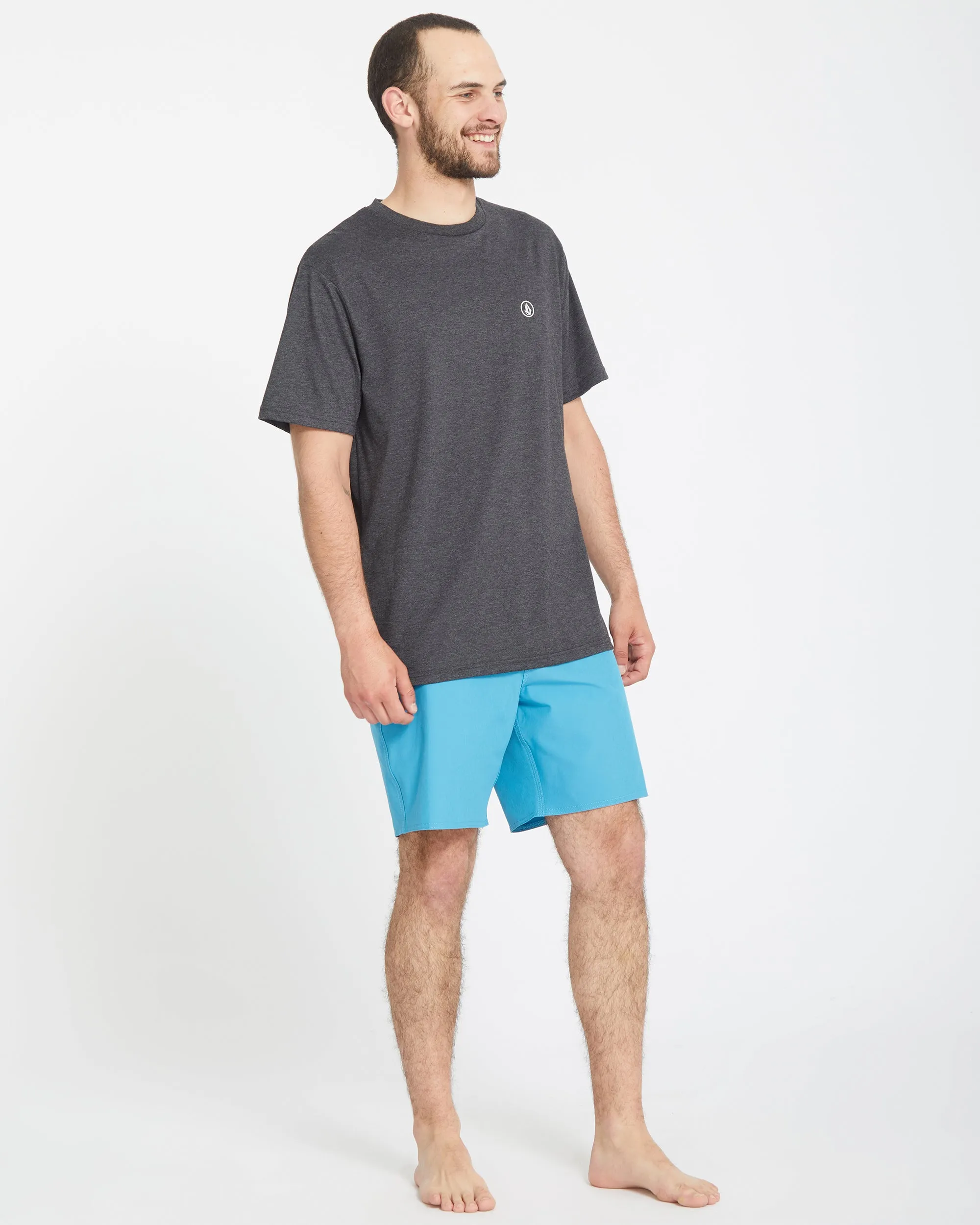 Lido Solid Mod 18" Boardshort - BAY BLUE