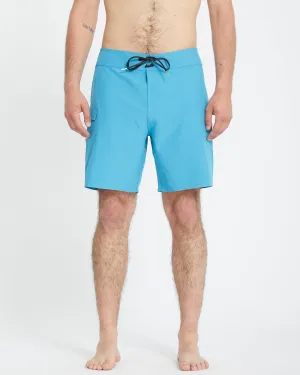 Lido Solid Mod 18" Boardshort - BAY BLUE