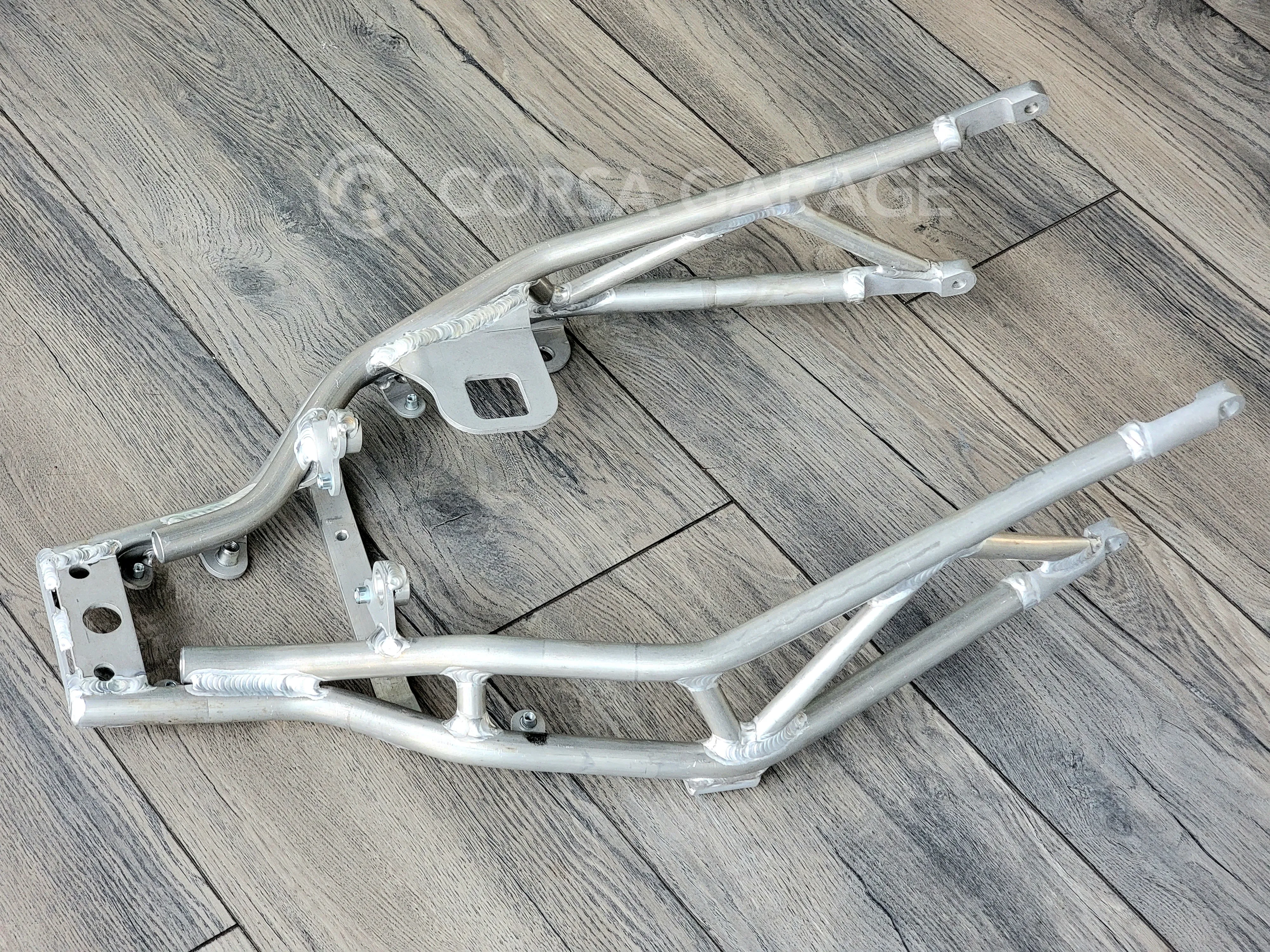 Lightweight Aluminum Subframe for Ducati Hypermotard 796 and 1100
