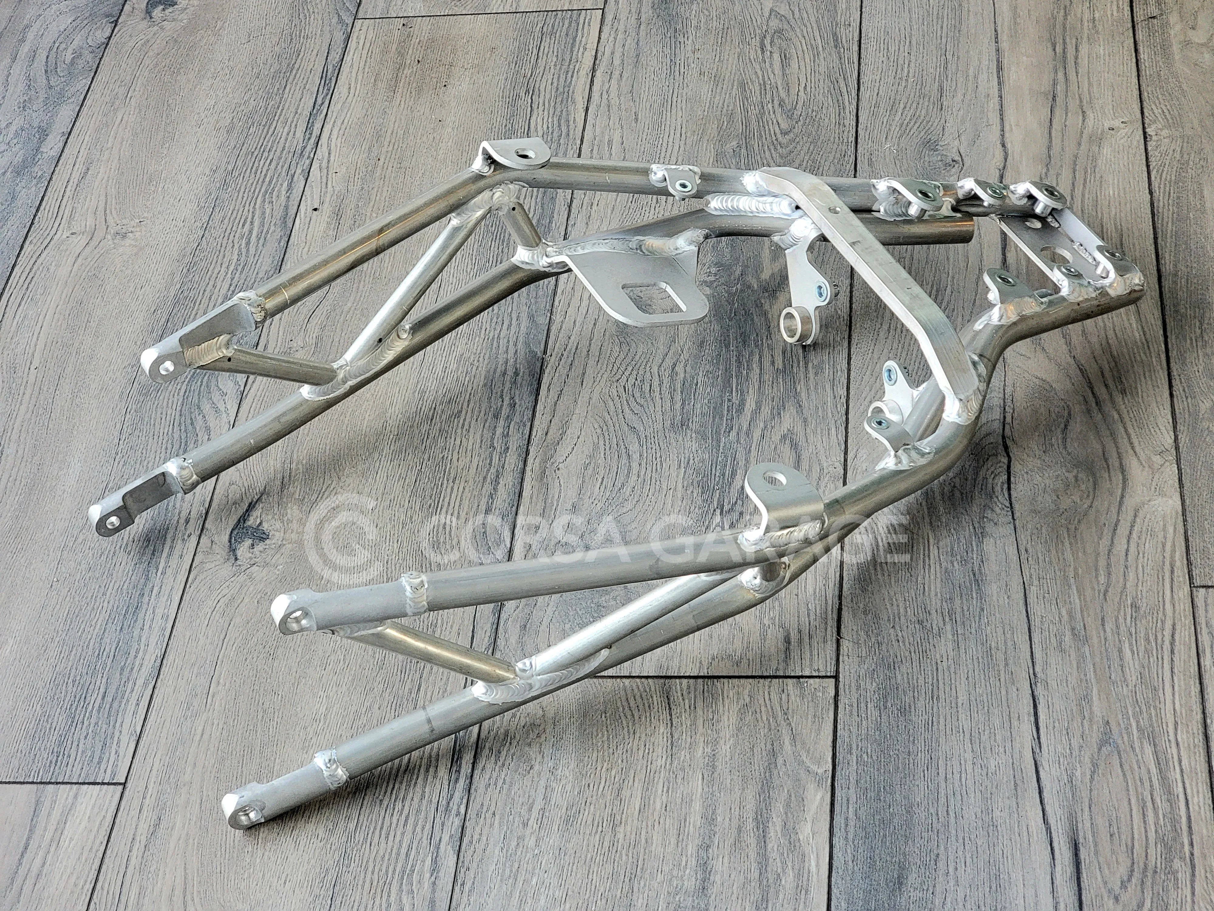 Lightweight Aluminum Subframe for Ducati Hypermotard 796 and 1100