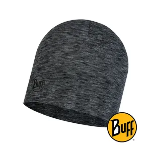Lightweight Merino Wool Hat Graphite Multi Stripes