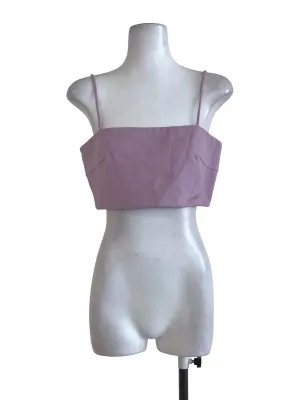 Lilac Plain Bralette LB