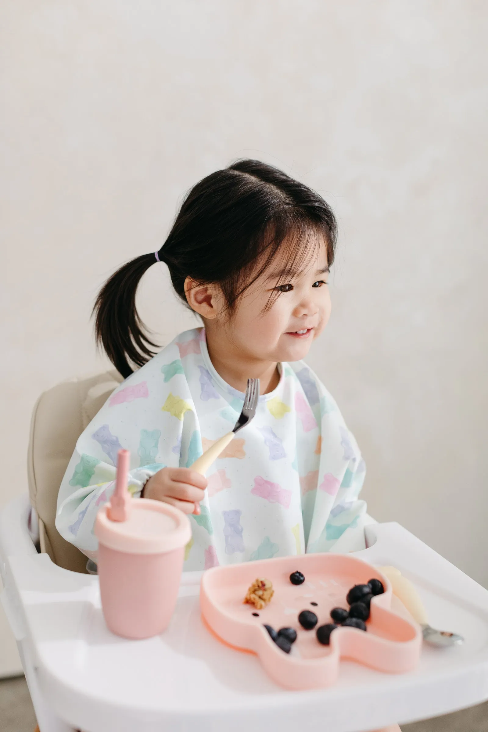 Long Sleeve Bib - Gummy Bears