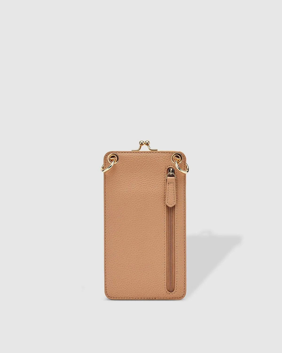 LOUENHIDE Billie Crossbody Phone Bag - Biscuit