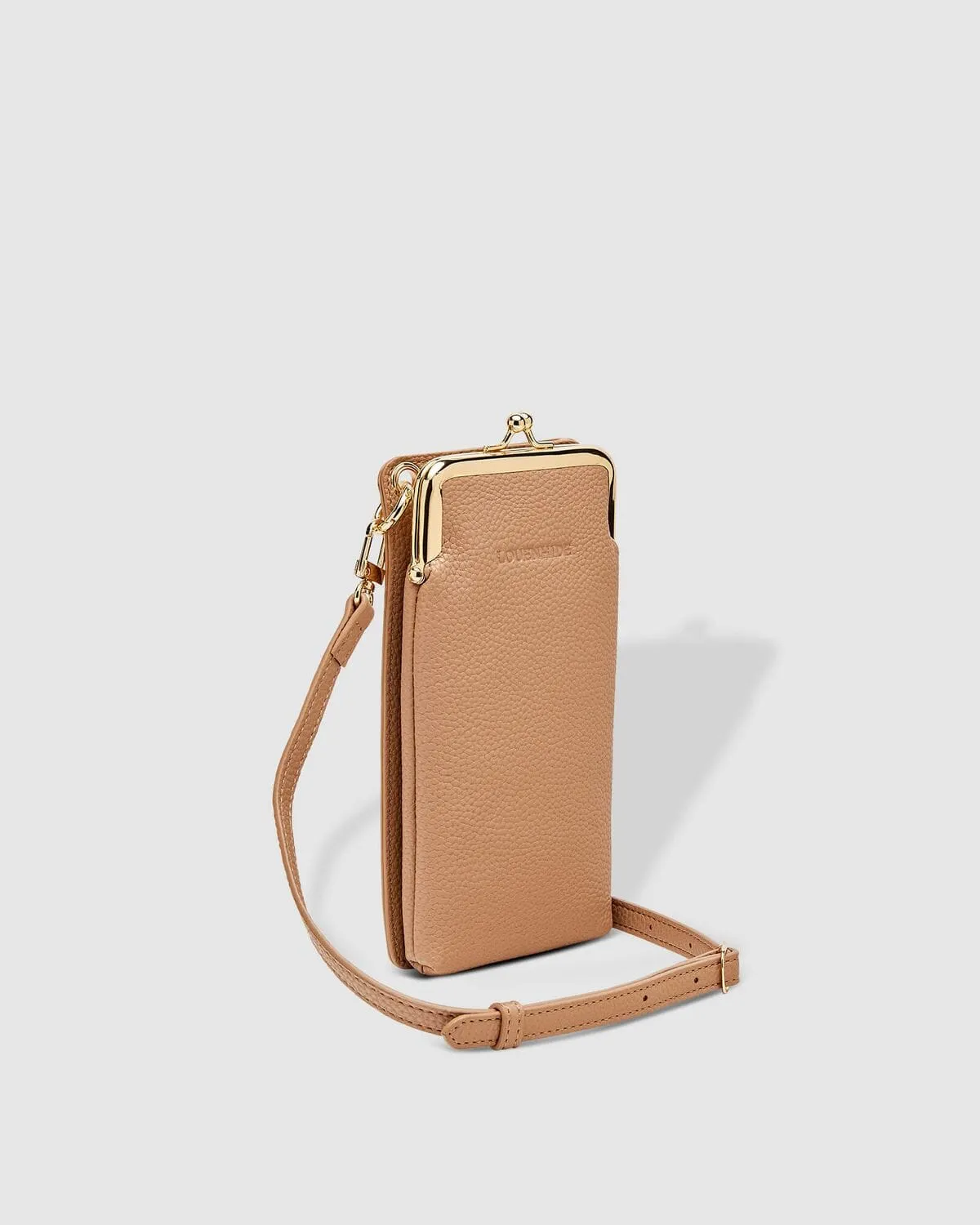 LOUENHIDE Billie Crossbody Phone Bag - Biscuit