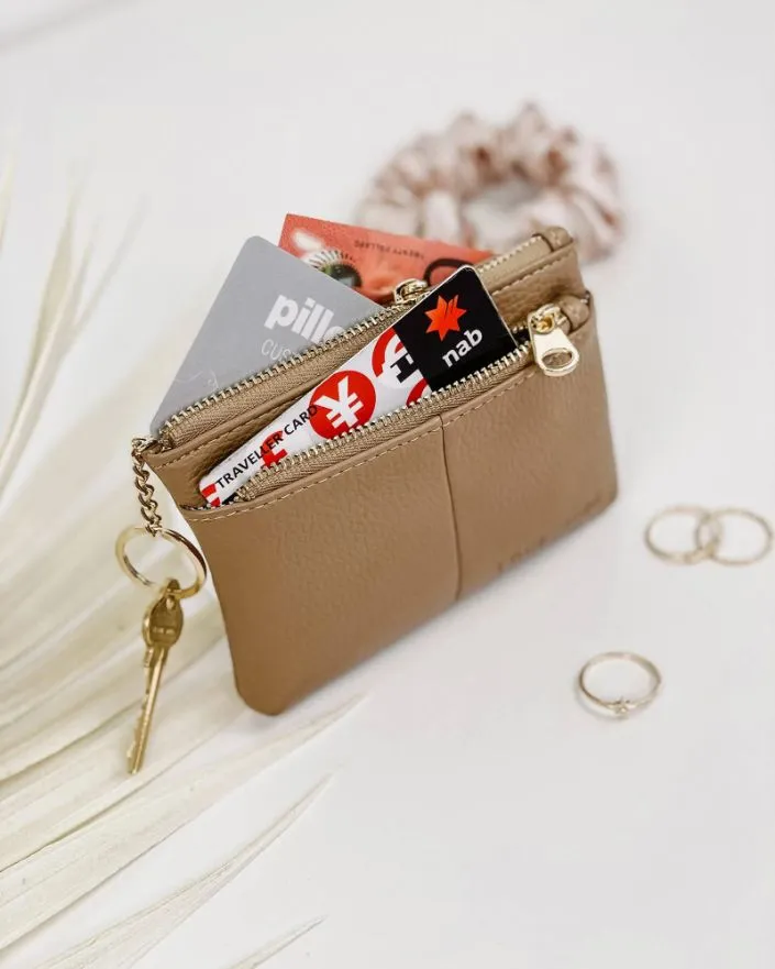 LOUENHIDE Ida Purse - Latte
