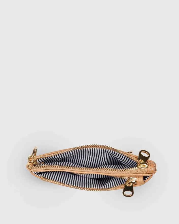 LOUENHIDE Ida Purse - Latte