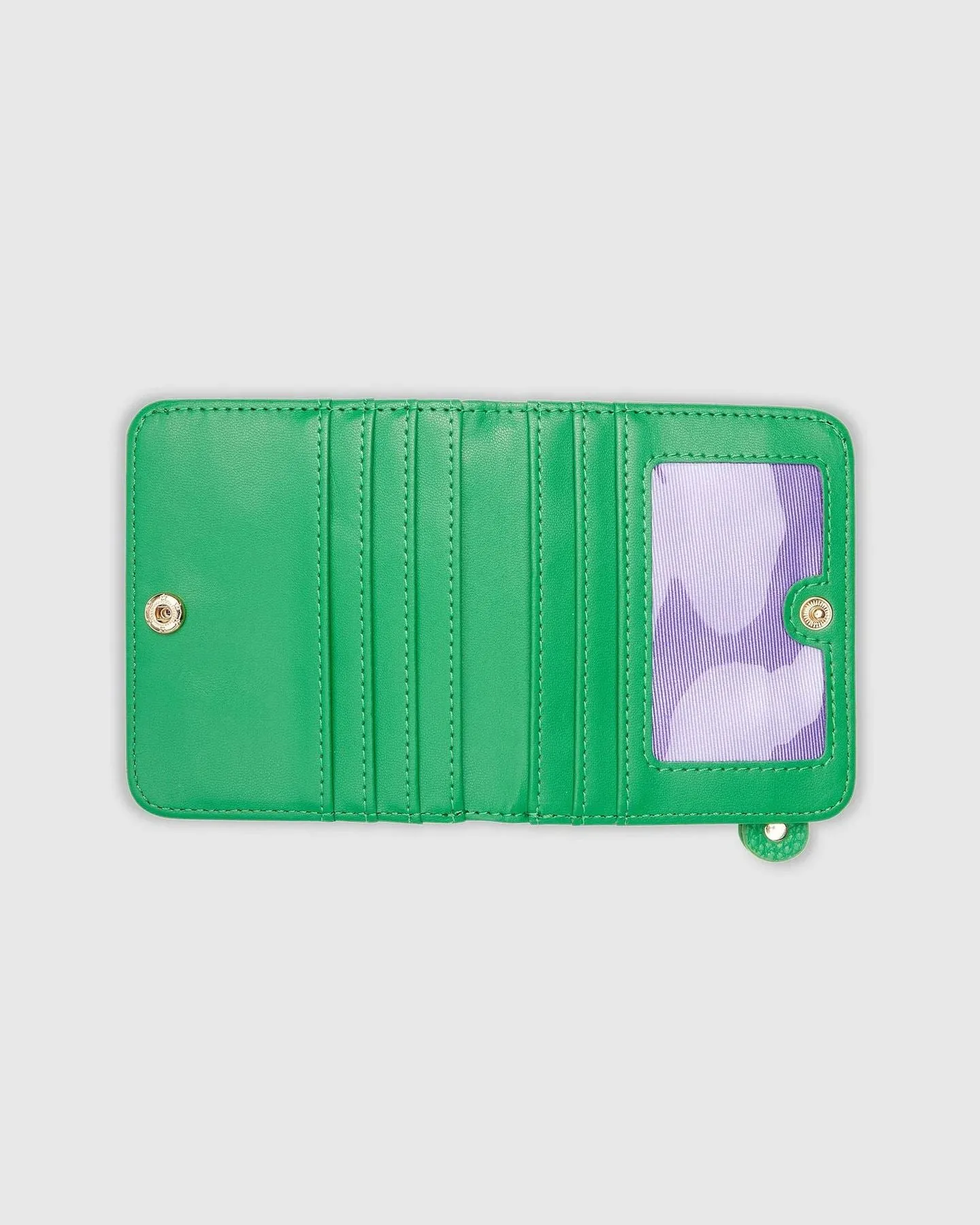 LOUENHIDE Lily Wallet - Apple Green